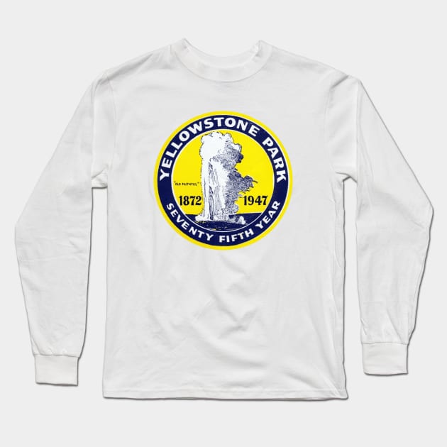 1947 Yellowstone Park Long Sleeve T-Shirt by historicimage